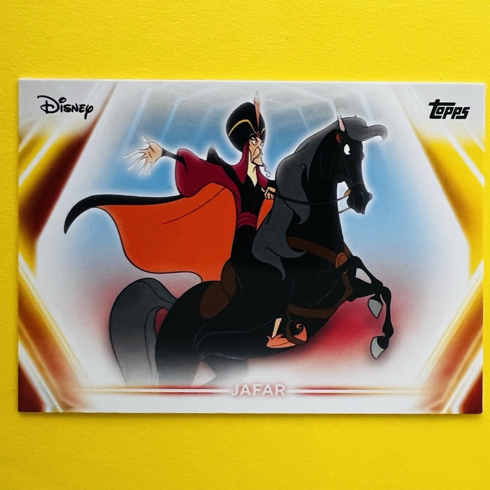 2026 Topps Disney Neon Jafar #30 Disney Base Card